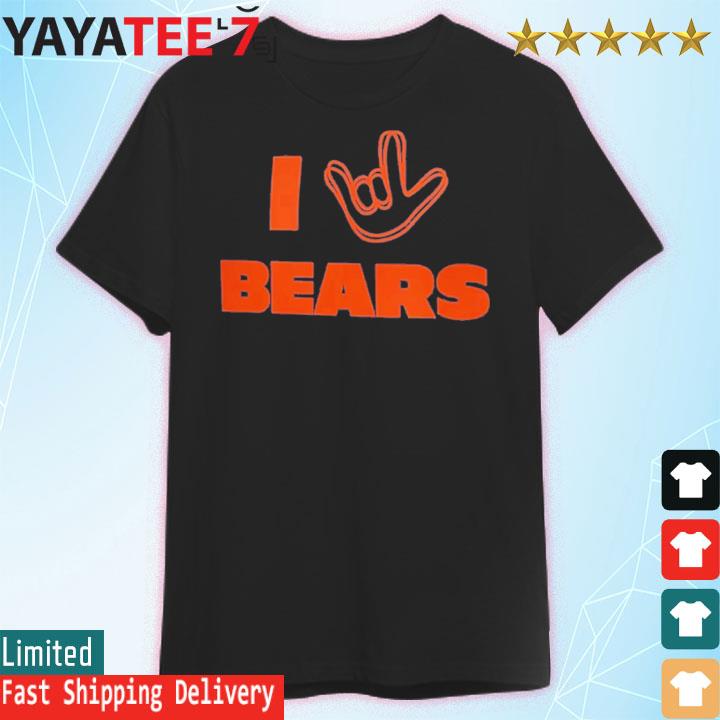 Chicago Bears Homage Unisex The NFL ASL Collection by Love Sign
