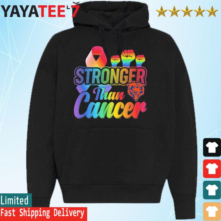 Official Chicago Bears Stronger Than Cancer NFL 2023 Shirt, hoodie