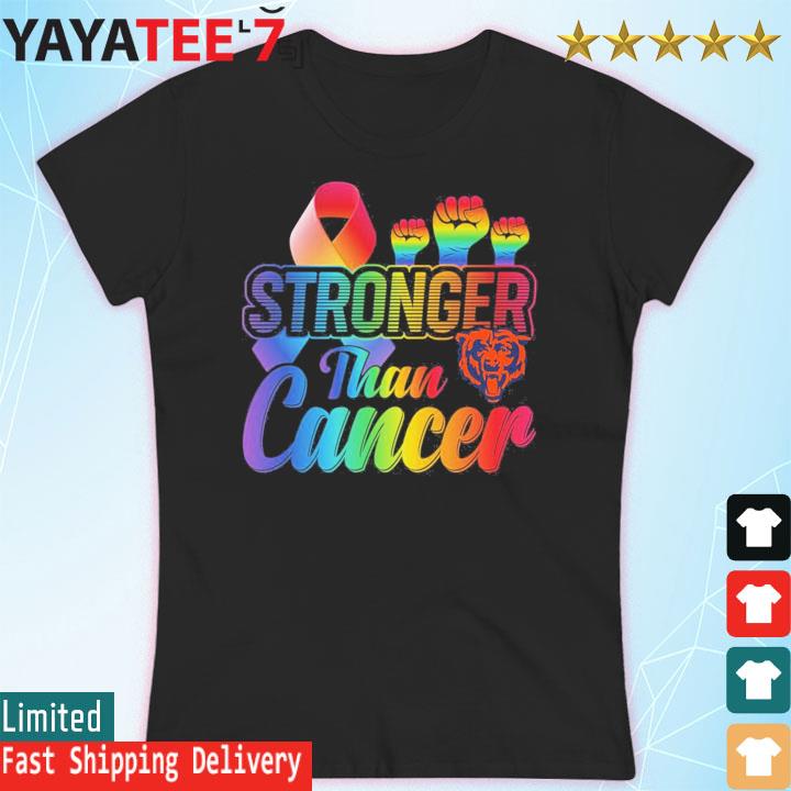 Official Chicago Bears Stronger Than Cancer NFL 2023 Shirt, hoodie