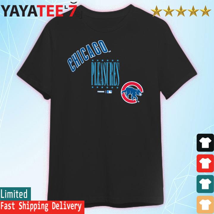 Official Chicago Cubs PLEASURES Repurpose T-Shirt, hoodie, sweater