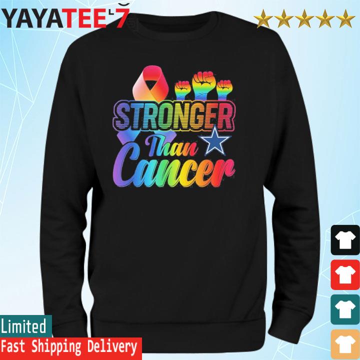 Official Dallas Cowboys Stronger Than Cancer NFL 2023 Shirt, hoodie, sweater,  long sleeve and tank top