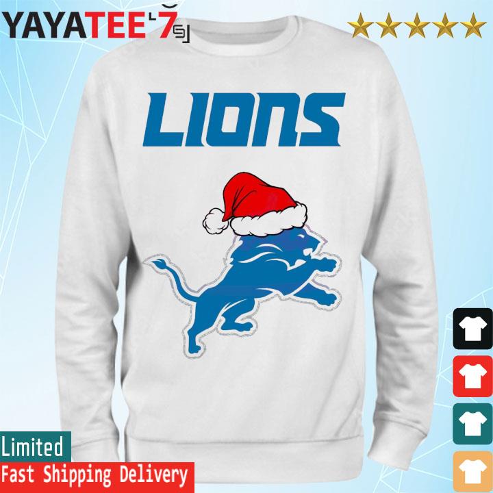 Detroit Lions NFL Christmas Logo 2023 shirt, hoodie, sweater, long sleeve  and tank top