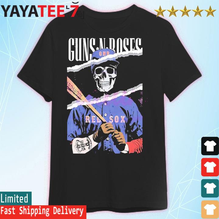 Skeleton Guns N' Roses Fenway Park Boston Ma 21st August 2023 shirt,  hoodie, tank top, sweater and long sleeve t-shirt