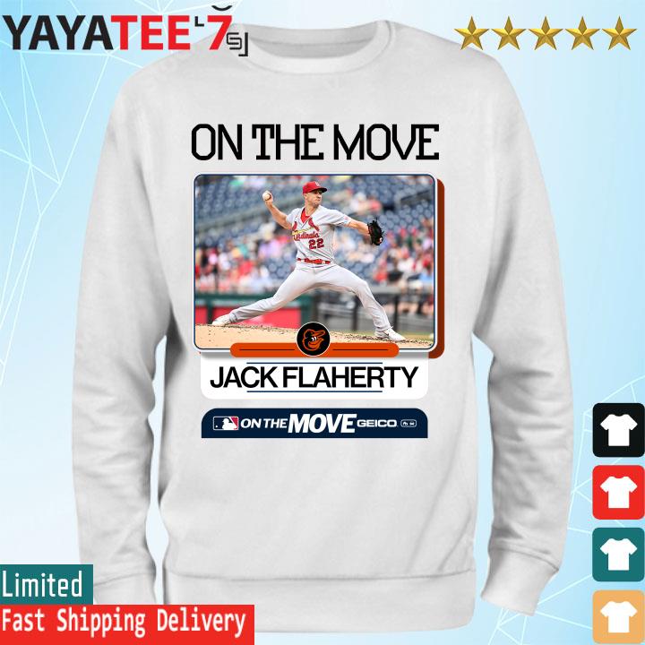 Jack Flaherty Baltimore Orioles Women's Orange Roster Name & Number T-Shirt  