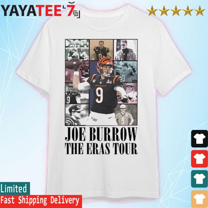 Joe Burrow The Eras Tour Shirt Vintage Joe Burrow Tshirt America