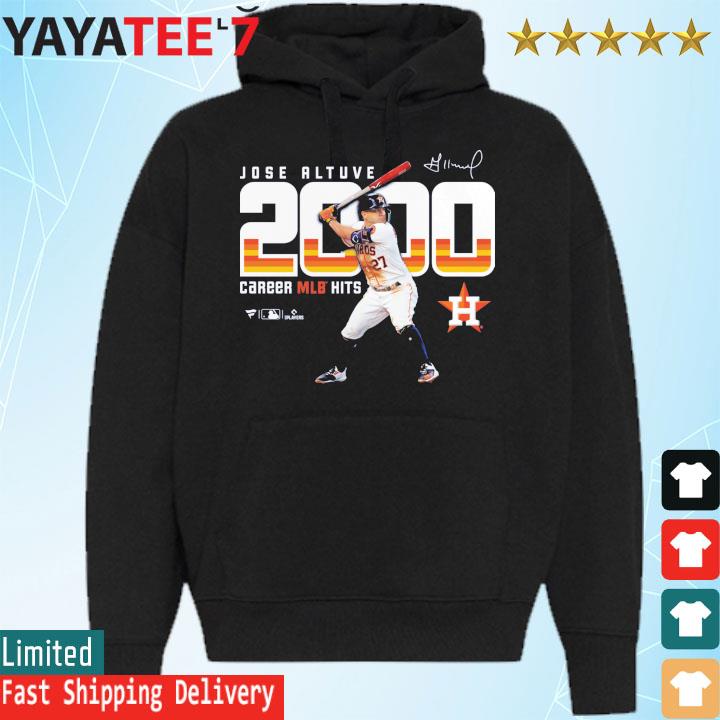 Jose Altuve Houston Astros 2,000 Career Hits Signature T-Shirt, hoodie,  sweater, long sleeve and tank top