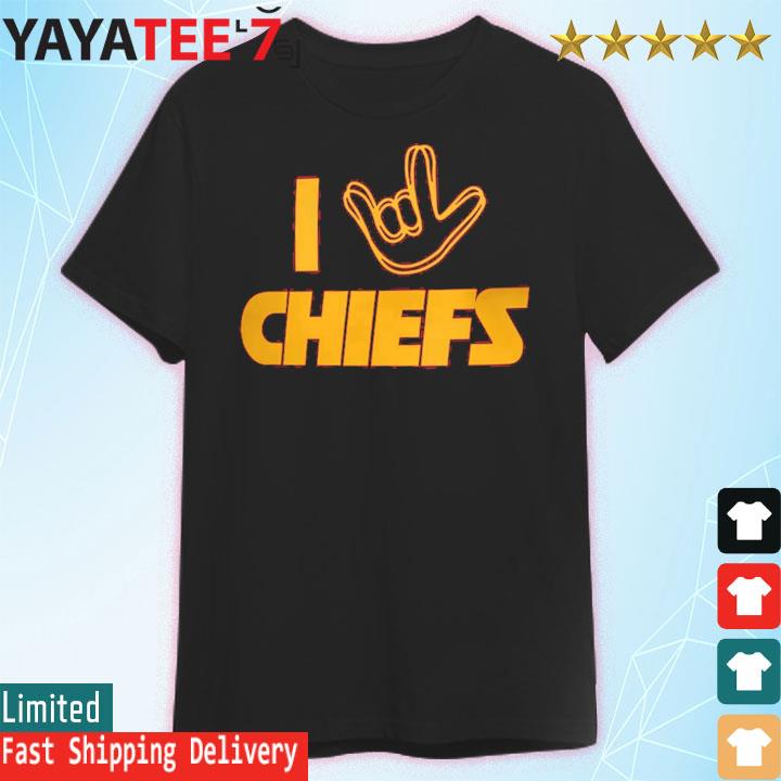 Homage Kansas City Chiefs The Nfl Asl Collection By Love Sign Sweatshirt