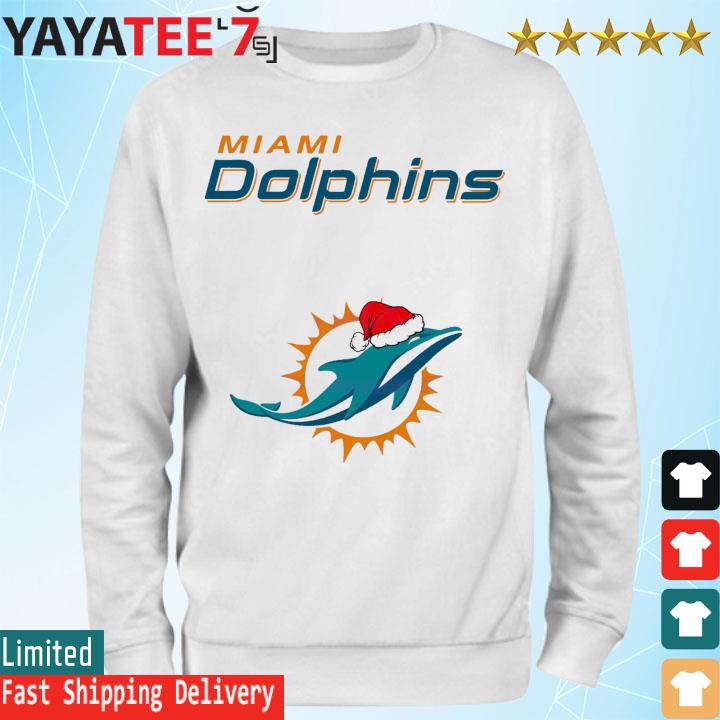 BEST Miami Dolphins Big Logo NFL Ugly Sweater