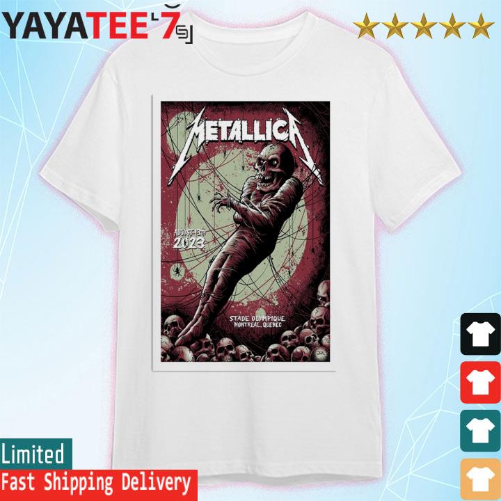 Metallica The Big 4 Yankee Stadium Bootleg Shirt