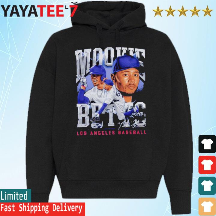 Official mookie Betts Los Angeles D Vintage Signature Shirt