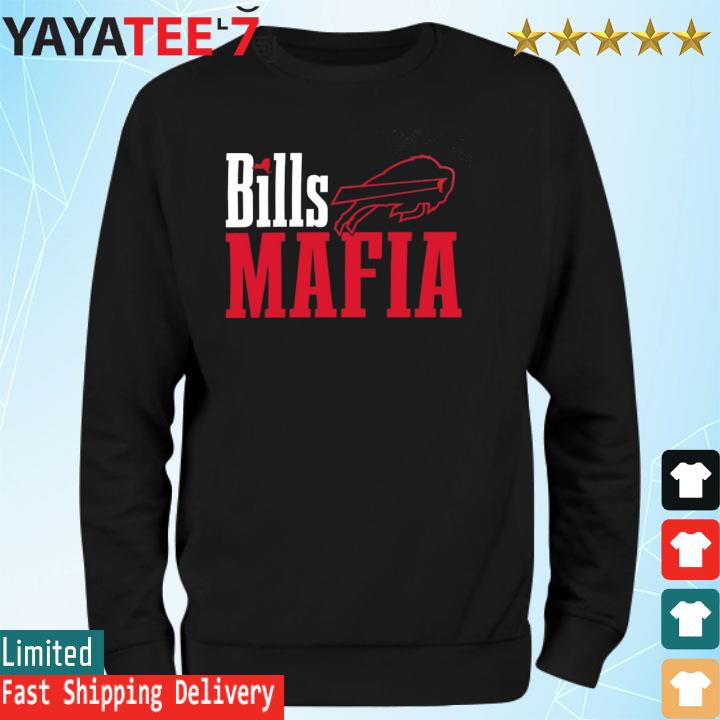 Official New era Buffalo Bills stacked Bills mafia wordmark T-shirt, hoodie,  tank top, sweater and long sleeve t-shirt