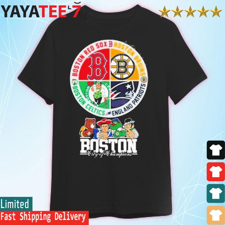 Official Boston city of champions Boston red sox Patriots Bruins