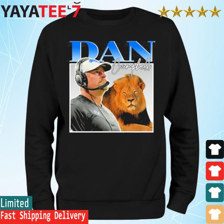 Official dan Campbell Detroit Lions Vintage T-Shirt, hoodie