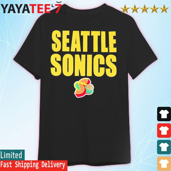 Seattle Supersonics Orbit Badge Shirt