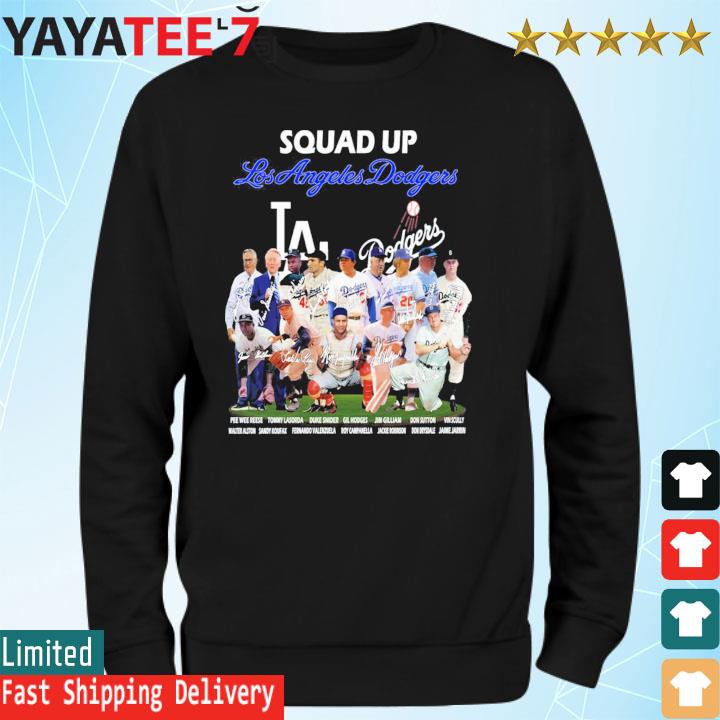 Squad Up Los Angeles Dodgers Signature shirt, hoodie, sweater