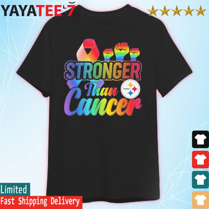 Pittsburgh Steelers Stronger Than Cancer NFL 2023 T-Shirt