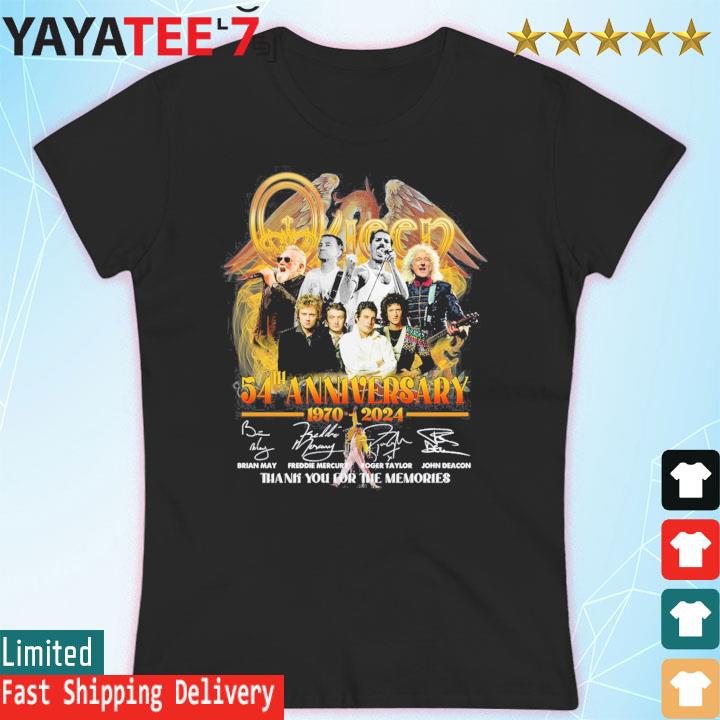 50 Years Of Queen We Are The Champions Signature Women's T-Shirt