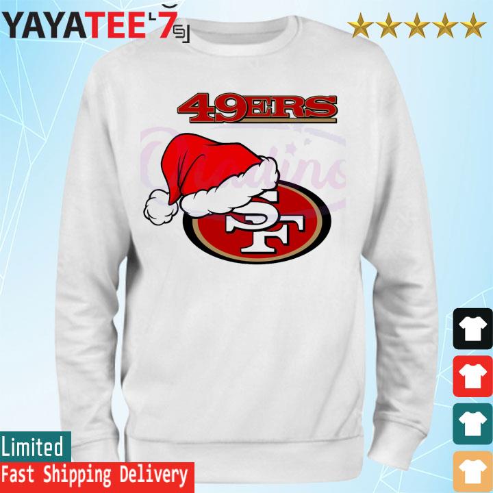 San Francisco 49Ers Santa Hat SVG, Nfl Logo Christmas SVG, 49Ers Football  Merry Xmas SVG PNG  in 2023