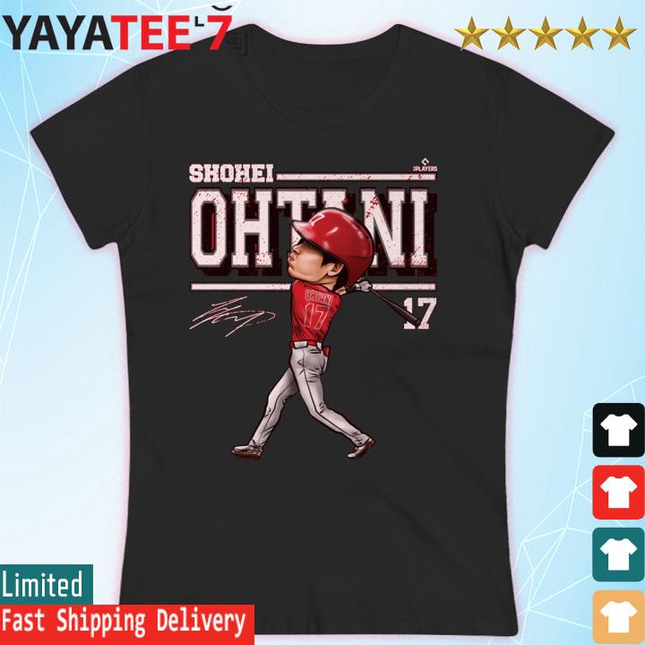 Shohei Ohtani Cartoon signature shirt, hoodie, sweater and long sleeve