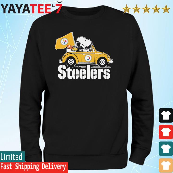 Snoopy Life Is Better With Fall And Pittsburgh Steelers Shirt, hoodie,  sweater, long sleeve and tank top