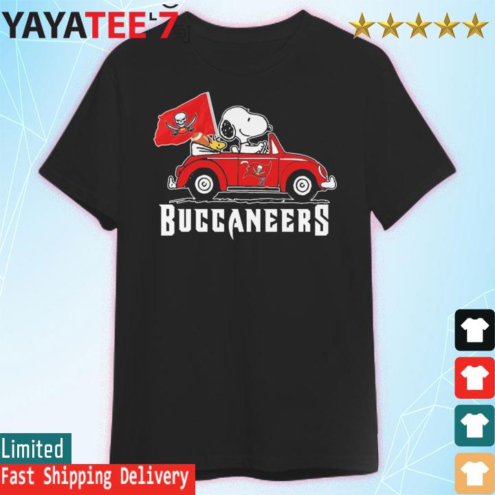 Buy Snoopy And Woodstock Driving A Car Panthers Shirt For Free