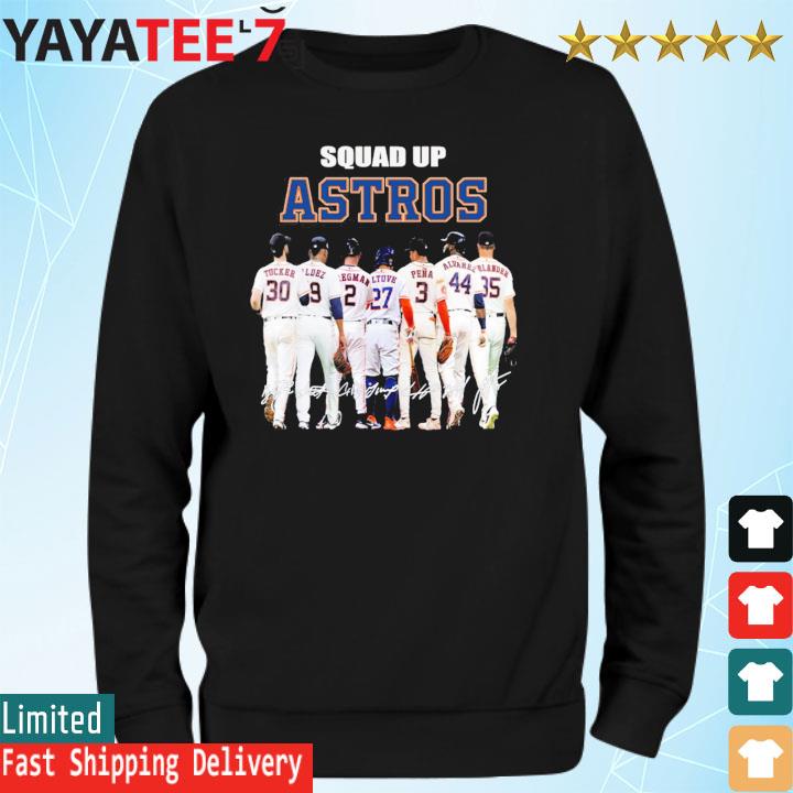 Squad Up Astros Signature T-Shirt, hoodie, sweater, long sleeve and tank top