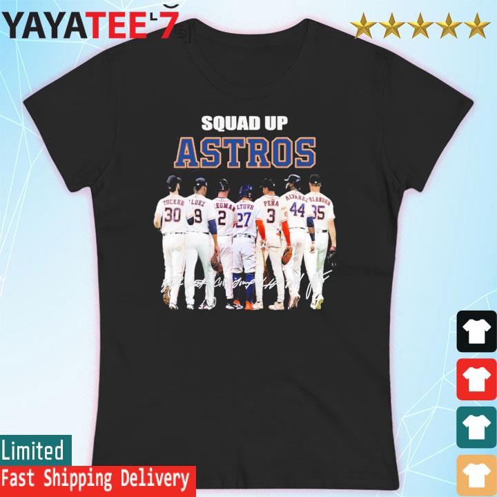 Squad Up Astros Signature T-Shirt, hoodie, sweater, long sleeve and tank top