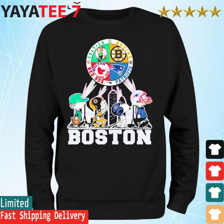 Boston City Of Champions Boston Sports Teams Shirt - Peanutstee