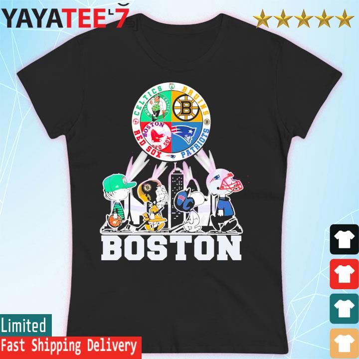 Boston City Of Champions Boston Sports Teams Shirt - Peanutstee