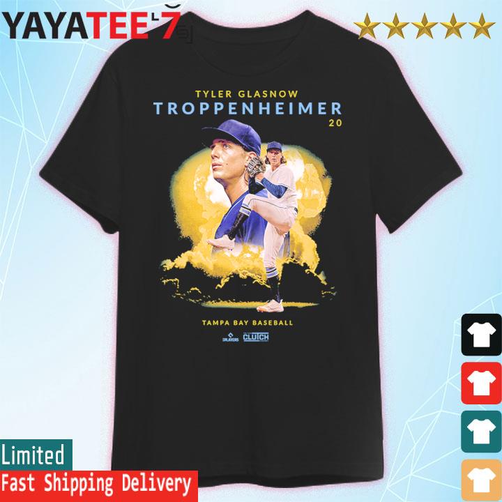 Official Tyler Glasnow Troppenheimer Tampa Bay Baseball T-shirt, hoodie,  sweater and long sleeve