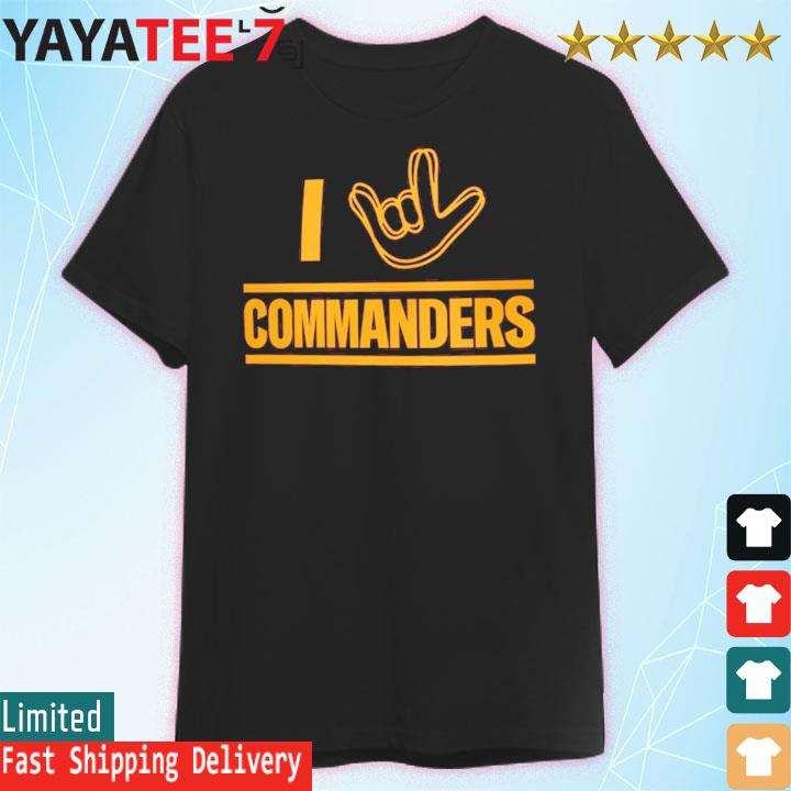 Official washington Commanders Homage The NFL ASL Collection by