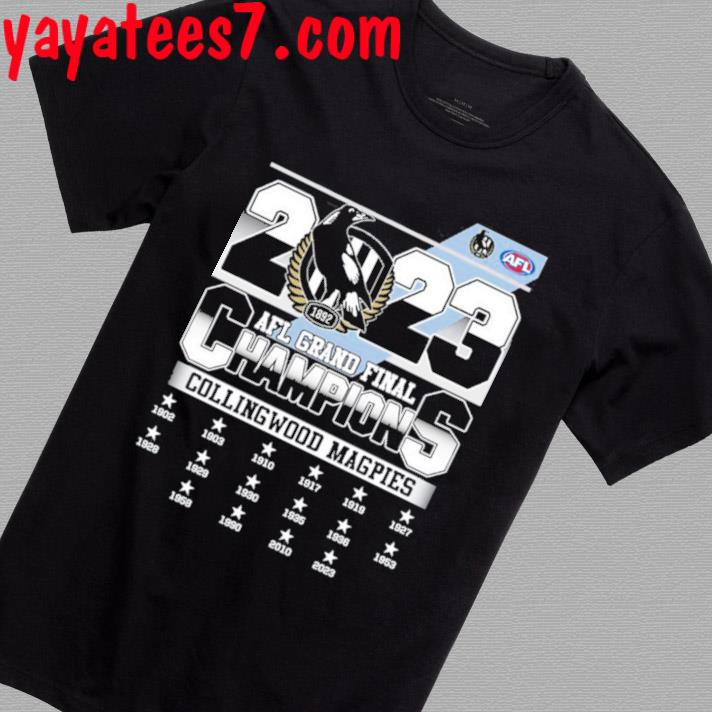 2023 AFL Grand Final Champions Collingwood Magpies Shirt
