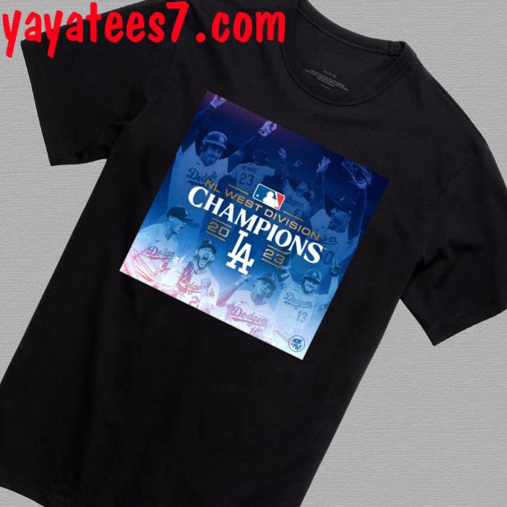 LA Dodgers NL West Division Champions 2023 Shirt, hoodie