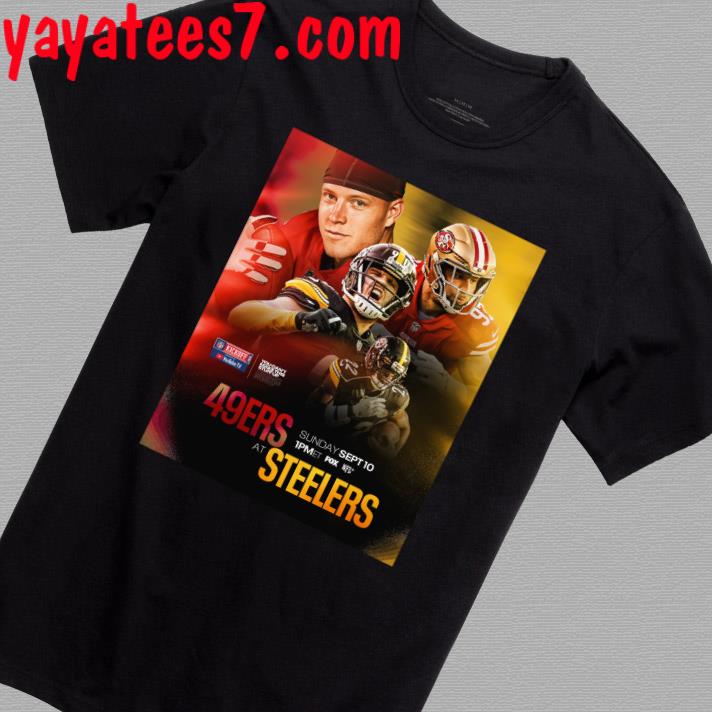 49ers At Steelers 2023 Nfl Kickoff Matchup Shirt