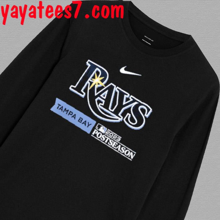 Official Tampa bay rays nike 2023 postseason authentic collection dugout  T-shirt, hoodie, tank top, sweater and long sleeve t-shirt