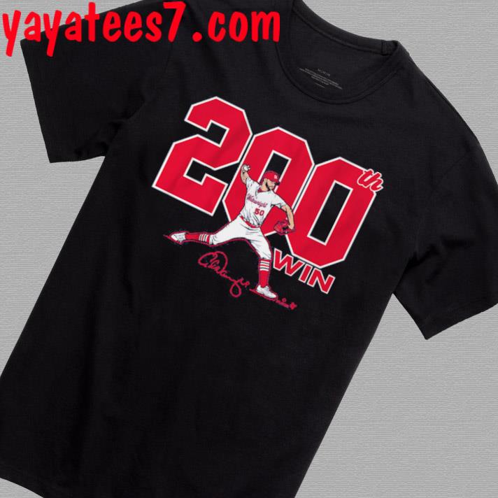 Official Adam wainwright 200 And Signature shirt, hoodie, sweater