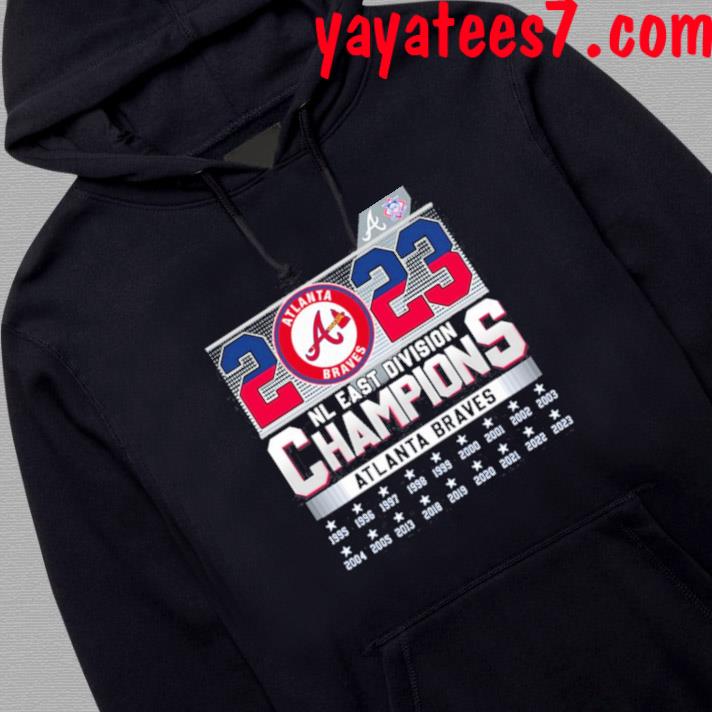 Official 1995 2023 NL East Division Champions Atlanta Braves Shirt, hoodie,  sweater, long sleeve and tank top