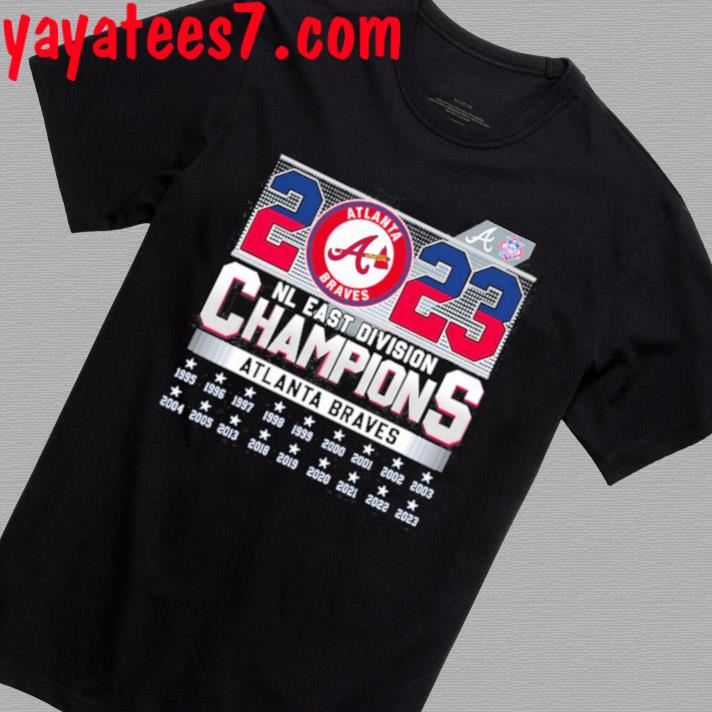 Official 1995 2023 NL East Division Champions Atlanta Braves Shirt, hoodie,  sweater, long sleeve and tank top