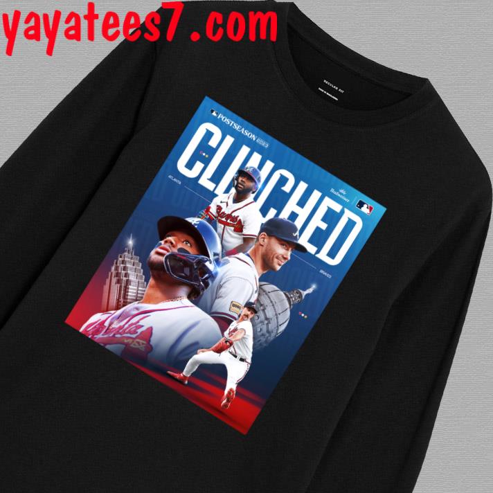 MLB Atlanta Braves 2023 Postseason Clinched Shirt, hoodie, sweater, long  sleeve and tank top
