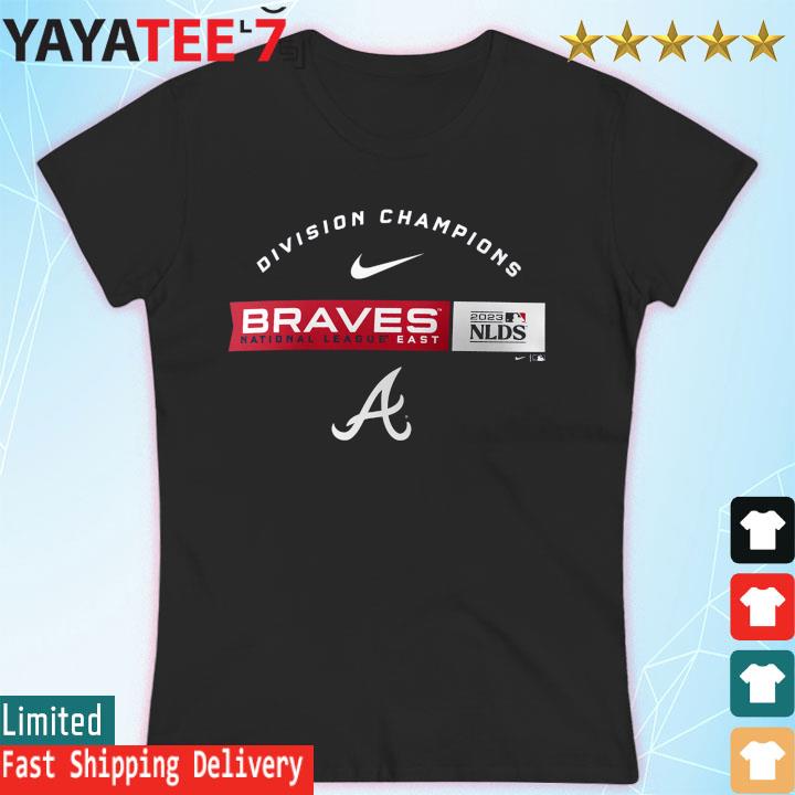 Atlanta Braves Nike 2023 NL East Division Champions T-Shirt – Navy