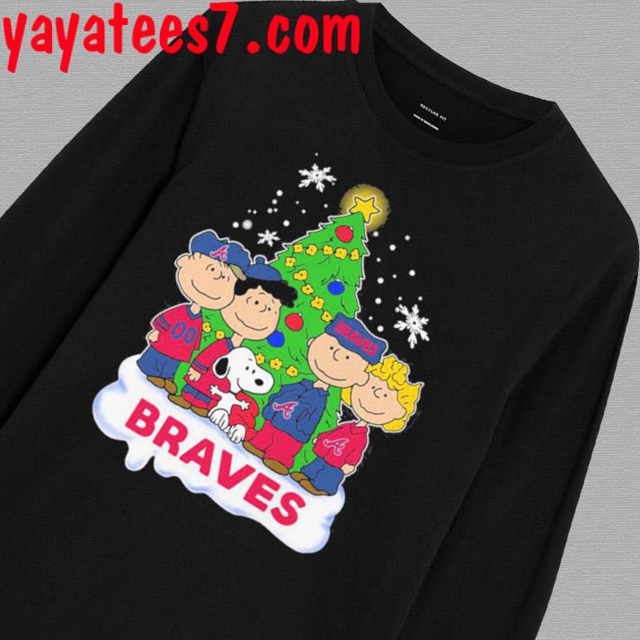 Atlanta Braves Snoopy Peanuts Christmas new 2023 Shirt, hoodie, sweater,  long sleeve and tank top