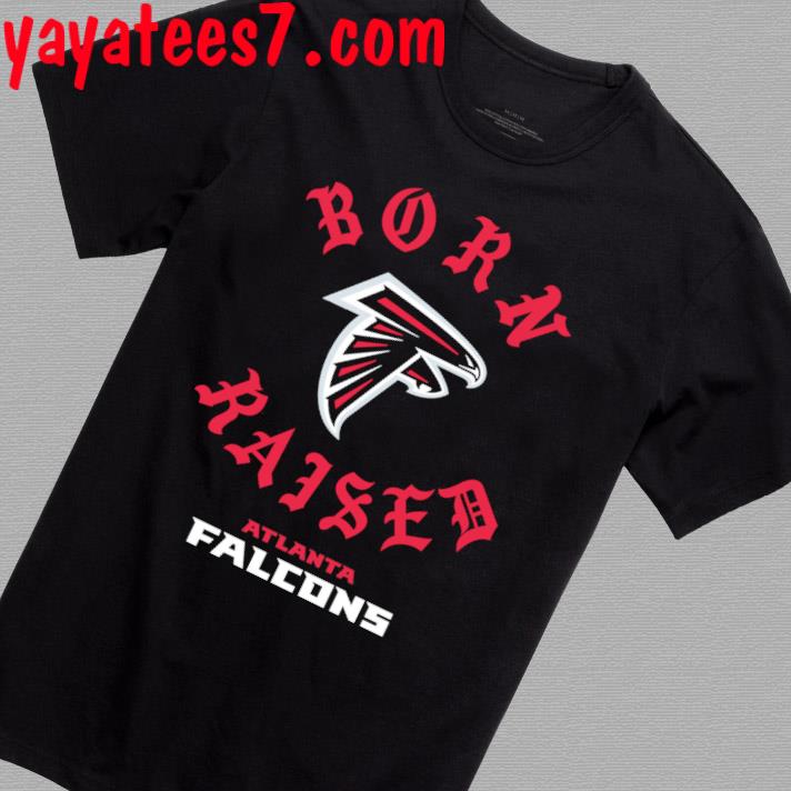 Atlanta Falcons Born X Raised 2023 T Shirt