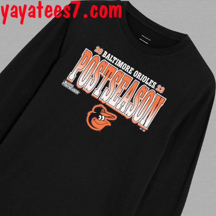 47 Women's Baltimore Orioles Black Long Sleeve T-Shirt