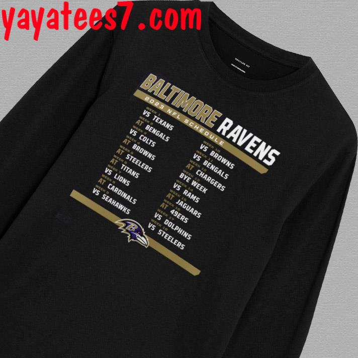 Nfl Baltimore Ravens Men's Transition Black Long Sleeve T-shirt