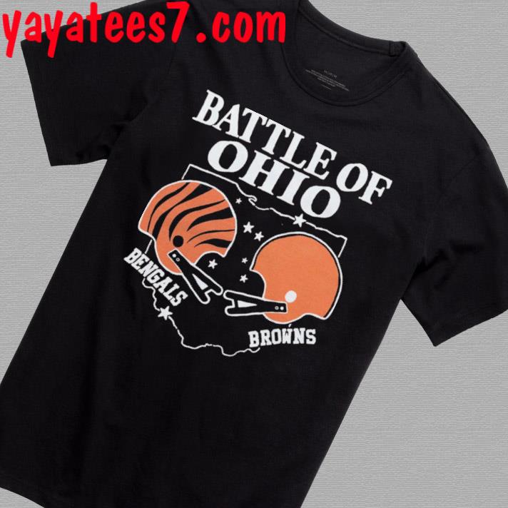 Battle Of Ohio Cincinnati Bengals and Cleveland Browns shirt, hoodie,  sweater, long sleeve and tank top