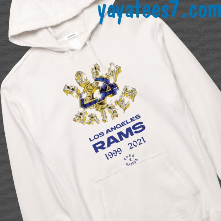 Los Angeles Rams Born x Raised White Championship Ring T-Shirt, hoodie,  sweater, long sleeve and tank top