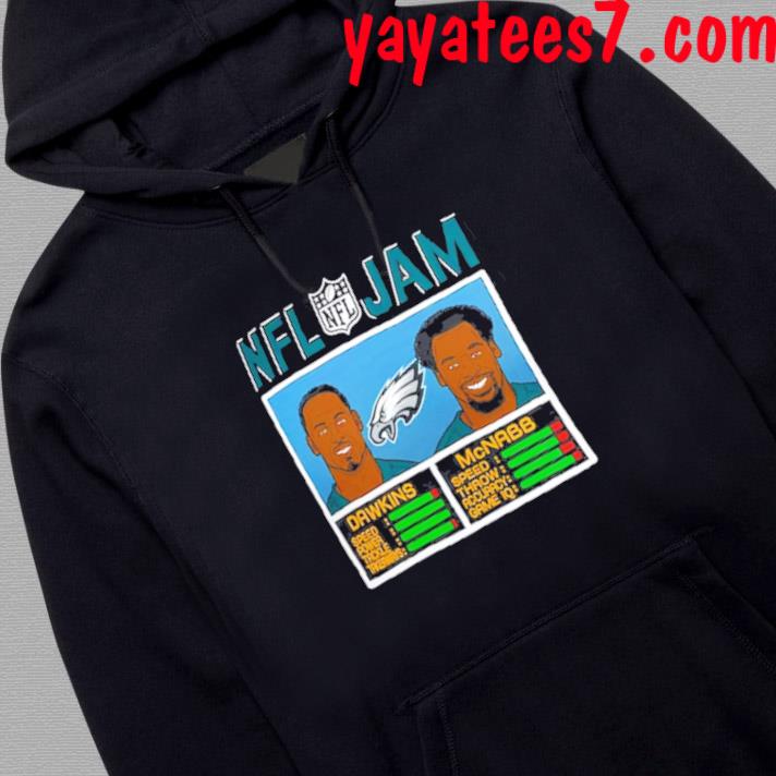 Official nFL jam philadelphia eagles brian dawkins and donovan mcnabb  shirt, hoodie, sweater, long sleeve and tank top