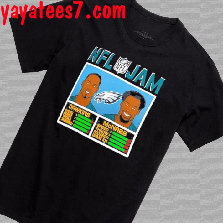 Brian Dawkins & Donovan McNabb Philadelphia Eagles Homage NFL Retired Jam T-Shirt