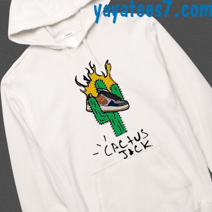 Cactus Jack Fire Shoe T-shirt, hoodie, sweater, long sleeve and tank top