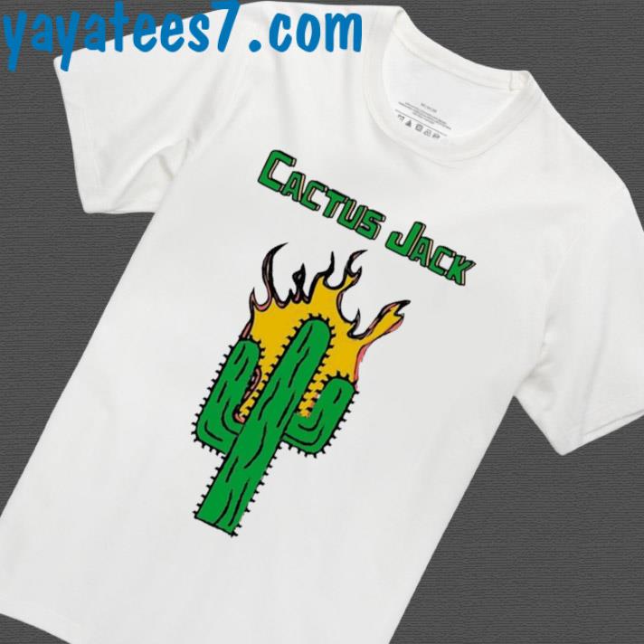 Experience_art Cactus Jack Fire T-Shirt